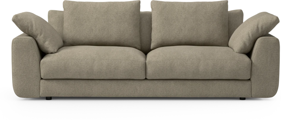 Amie - 3-sits soffa - Grå