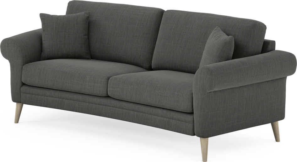 Eden - 2,5-sits soffa svängd - Grå