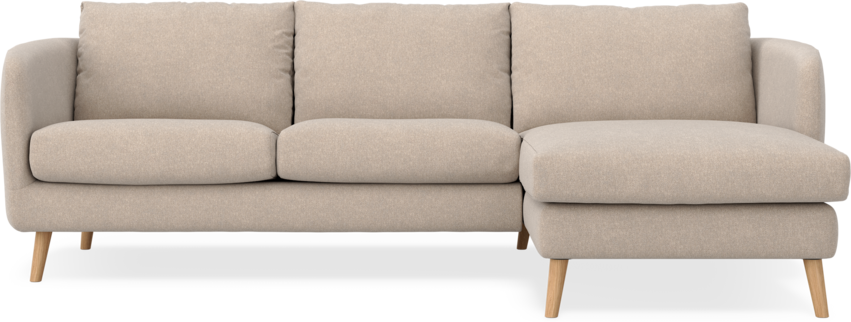 Madison - 2-sits soffa med schäslong höger - Beige