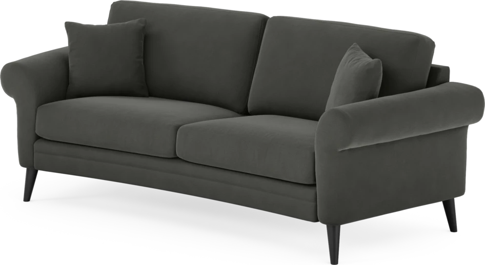 Eden - 2,5-sits soffa svängd - Grå