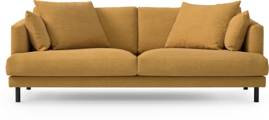 Harper - 3-sits soffa - Gul