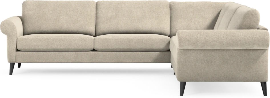 Bridge - Hörnsoffa, 3+3-sits - Beige