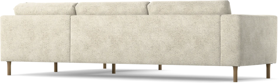 Willow - 3-sits soffa med divan höger, fast klädsel - Beige