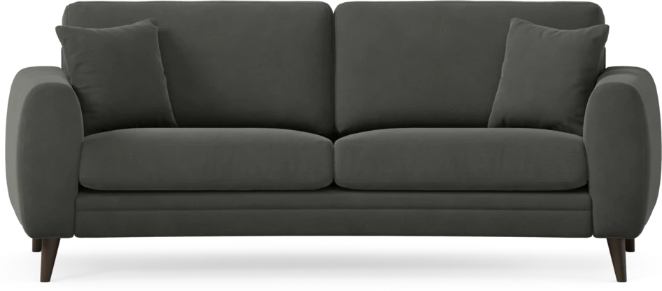 Eden - 2,5-sits soffa svängd - Grå