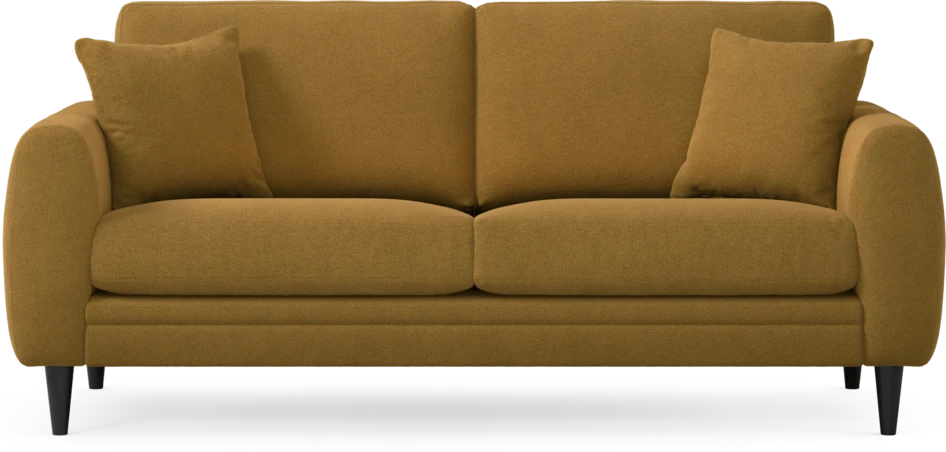 Eden - 2,5-sits soffa - Gul