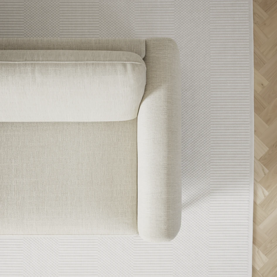 Bridge - 3-sits soffa med schäslong vänster och divan höger - Beige