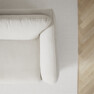 Madison - 3-sits soffa med divan vänster - Vit
