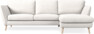 Madison - 2-sits soffa med schäslong höger - Beige