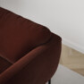 Madison Lux - 2-sits soffa med schäslong vänster - Orange