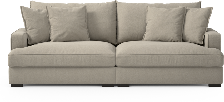 Rossi - 3-sits soffa - Grå