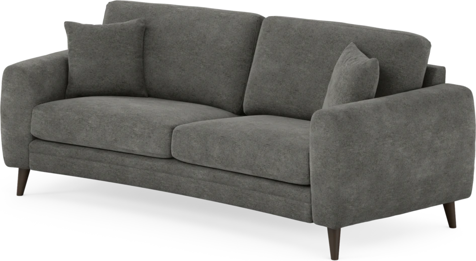 Eden - 2,5-sits soffa svängd - Grå