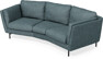 Madison - 3-sits soffa svängd, 70 cm - Turkos