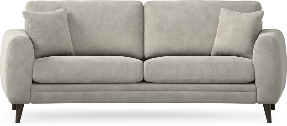 Eden - 2,5-sits soffa svängd - Grå