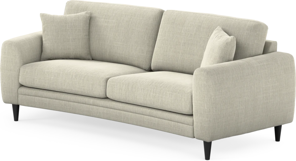 Eden - 2,5-sits soffa svängd - Beige