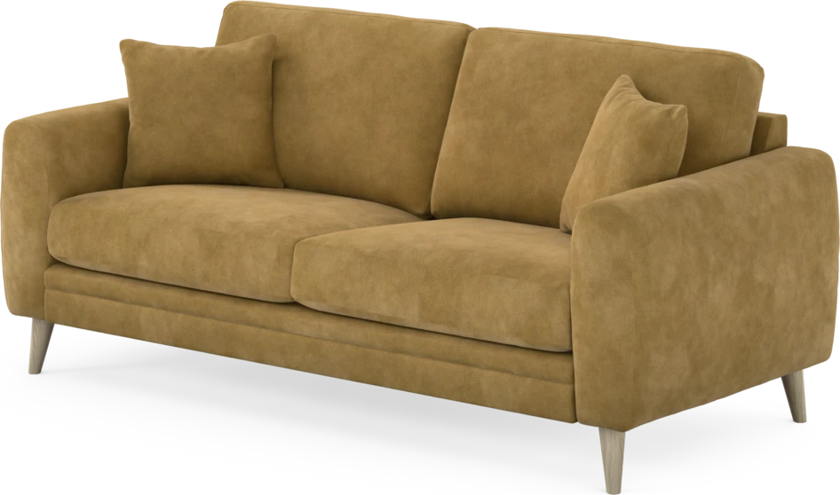 Eden - 2,5-sits soffa - Gul