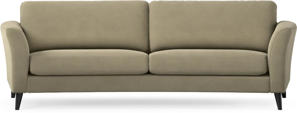 Bridge - 3-sits soffa svängd - Beige