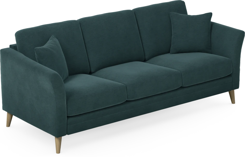 Eden - 3-sits soffa - Blå