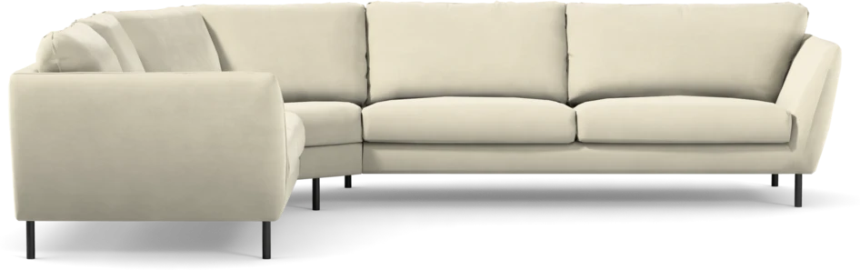 Madison Lux - Hörnsoffa 2+3-sits, hörn 2 - Vit