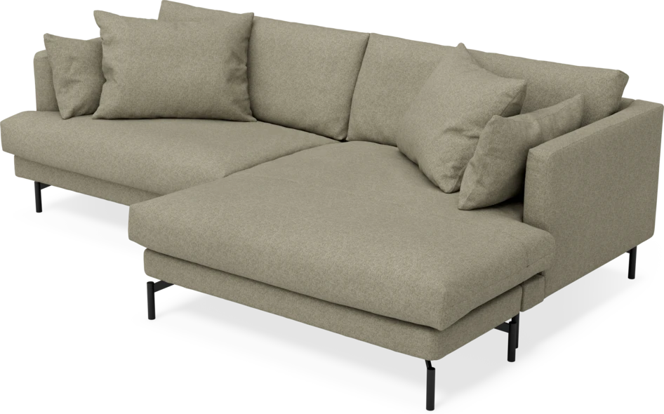 Harper - 4-sits med schäslong XL höger - Beige