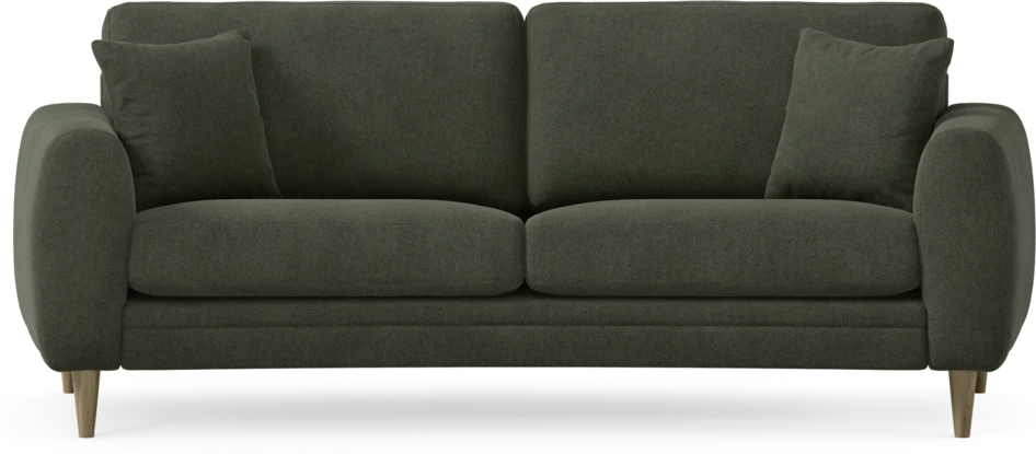 Eden - 2,5-sits soffa svängd - Grön