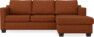 Friday - 3-sits soffa med schäslong höger - Orange