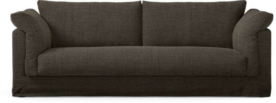 Cherrie Klädsel - Klädsel till 3-sits soffa, hel dyna - Brun