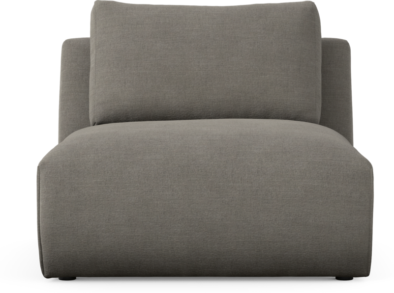 Free - 1,5-sits utan armstöd - Grå