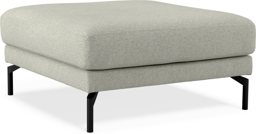 Willow - Fotpall, fast klädsel - Beige