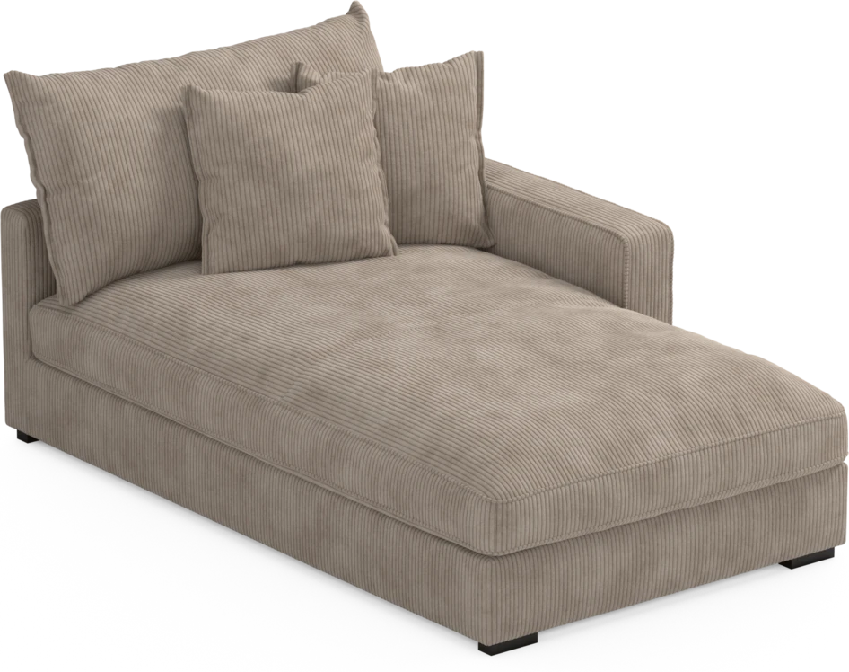Rossi - Schäslong vänster - Beige