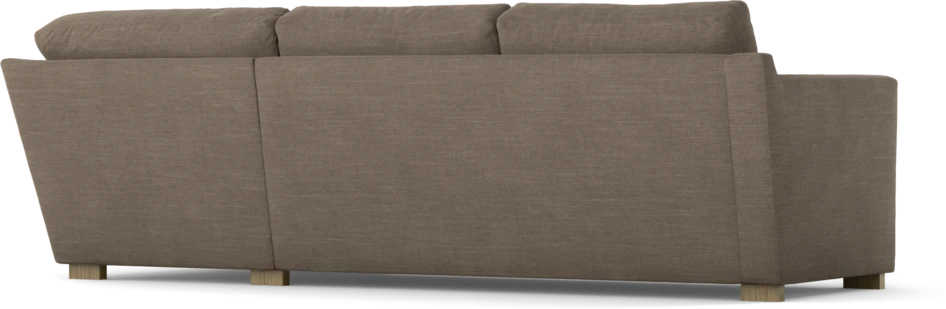 Friday - 2,5-sits soffa med divan höger - Brun