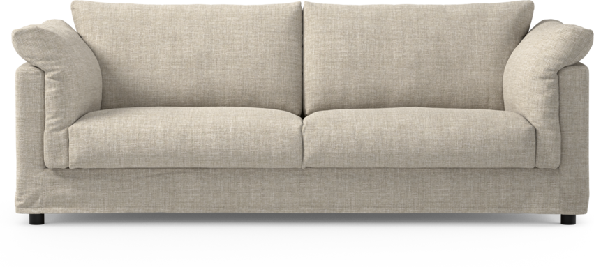 Cherrie - 3-sits soffa med kappa - Beige