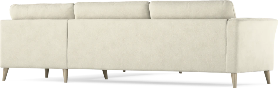 Bridge - Hörnsoffa, 3+2-sits - Vit