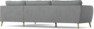County - 2,5-sits soffa med divan höger - Grå