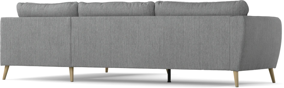 County - 2,5-sits soffa med divan höger - Grå