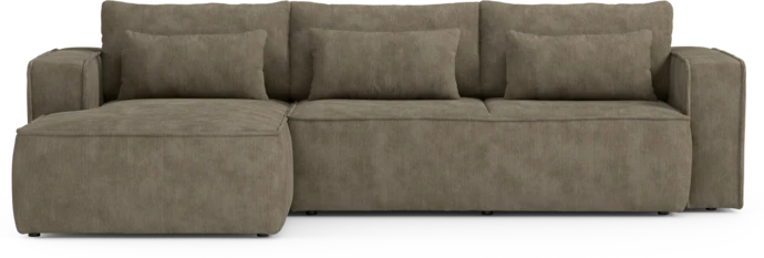Ide, Bäddsoffa 3-sits med schäslong vänster