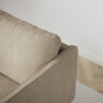 Madison Lux - 2-sits soffa med schäslong vänster - Beige