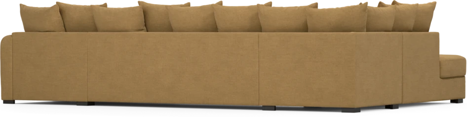 Town - 3-sits soffa med divan vänster och schäslong höger - Gul
