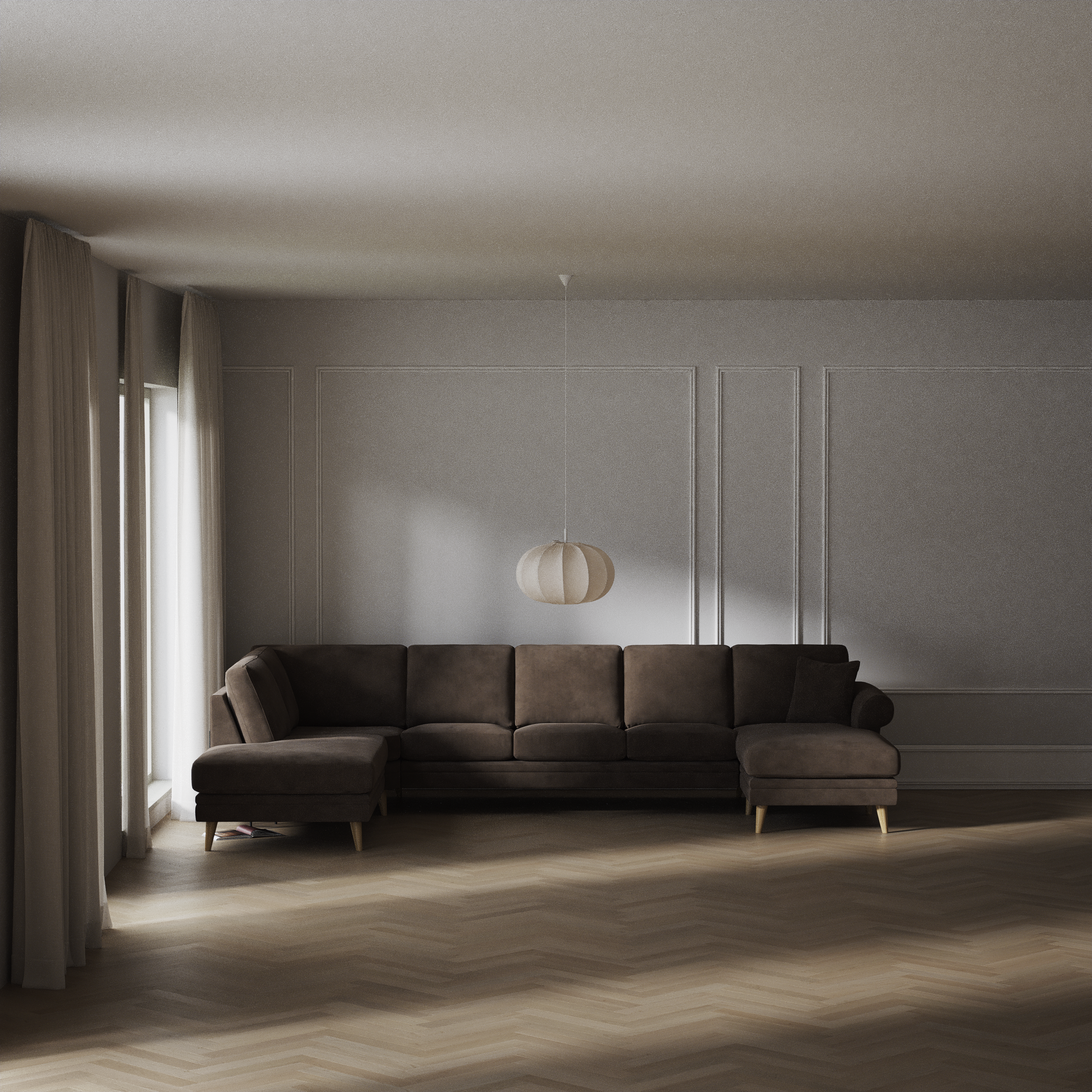 Eden - 3-sits soffa med divan vänster och schäslong höger - inspiration