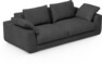 Amie - 3-sits soffa - Svart