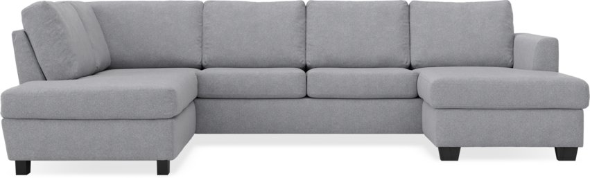 Friday - 3-sits soffa med divan vänster och schäslong höger - Grå