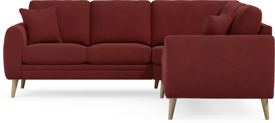 Eden - Hörnsoffa, 2+2-sits - Röd