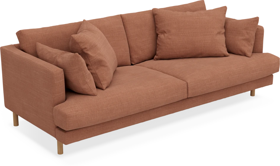 Harper - 3-sits soffa - Orange