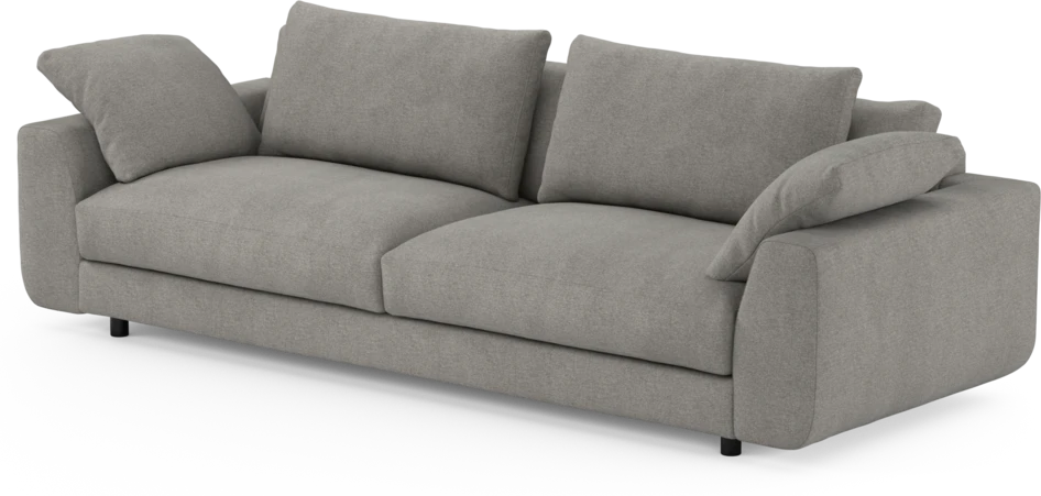 Amie - 4-sits soffa - Grå