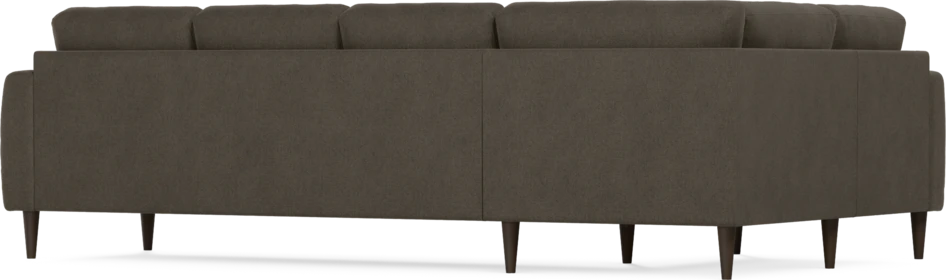 Eden - Hörnsoffa, 1+3-sits - Brun