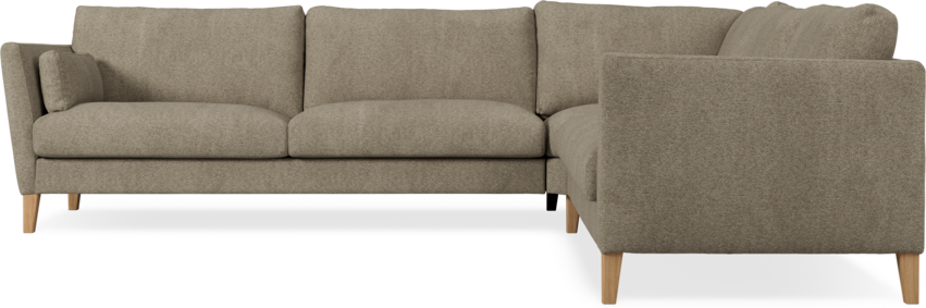 Winston - Hörnsoffa, 3+2-sits - Grå