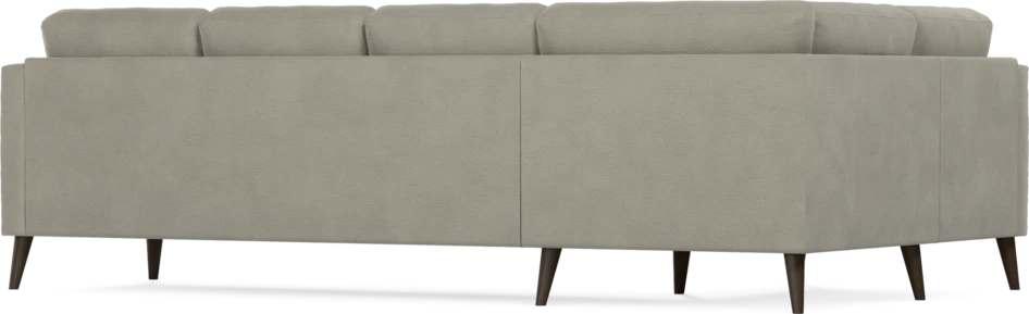 Eden - Hörnsoffa, 1+3-sits - Brun