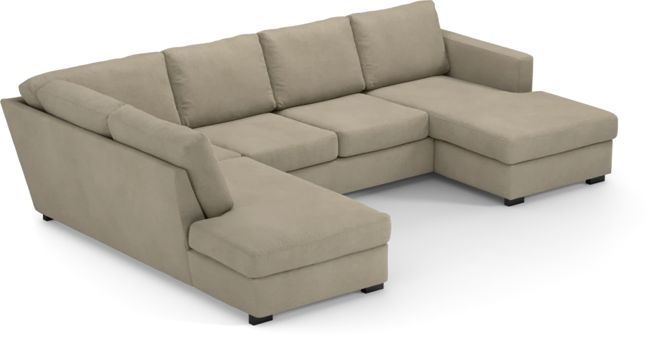 Friday - 3-sits soffa med divan vänster och schäslong höger - Beige