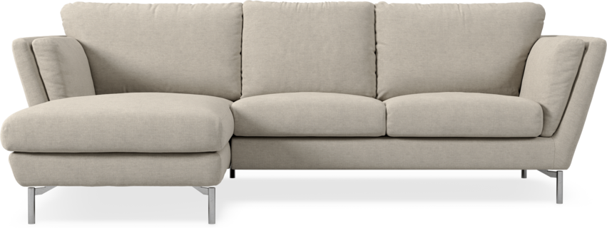Madison Lux - 2-sits soffa med schäslong vänster - Beige