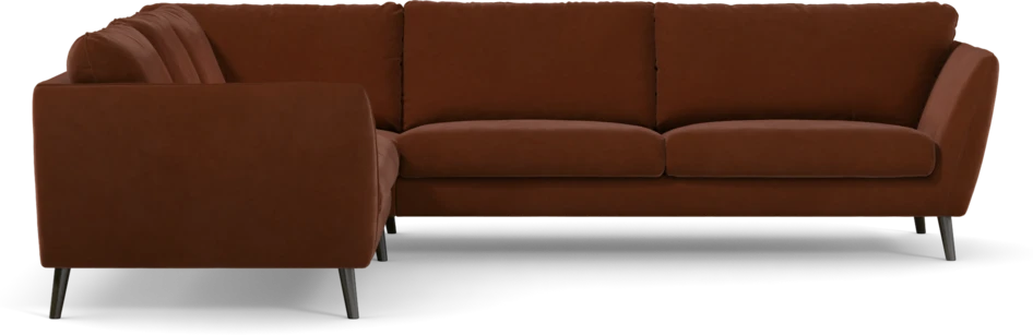 Madison Lux - Hörnsoffa 2+3-sits, hörn 1 - Orange