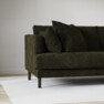 Harper - 3-sits soffa med divan vänster - Grön
